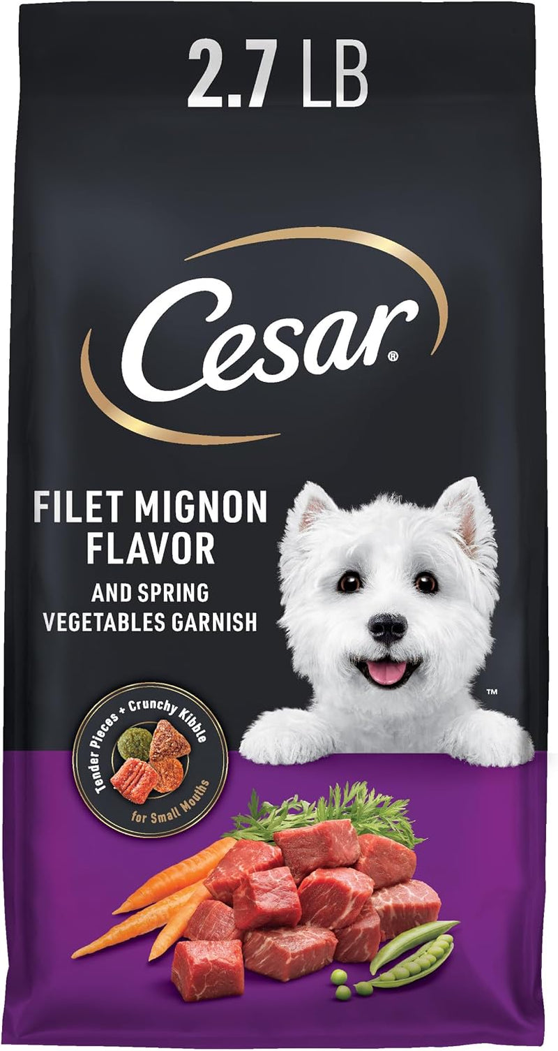 cesar-small-breed-dry-dog-food-filet-mignon-spring-vegetables-12-lb-made-in-usa-real-beef-1-ingredient-26-essential-nutrients-supports-small-breed-health-no-artificial-flavors
