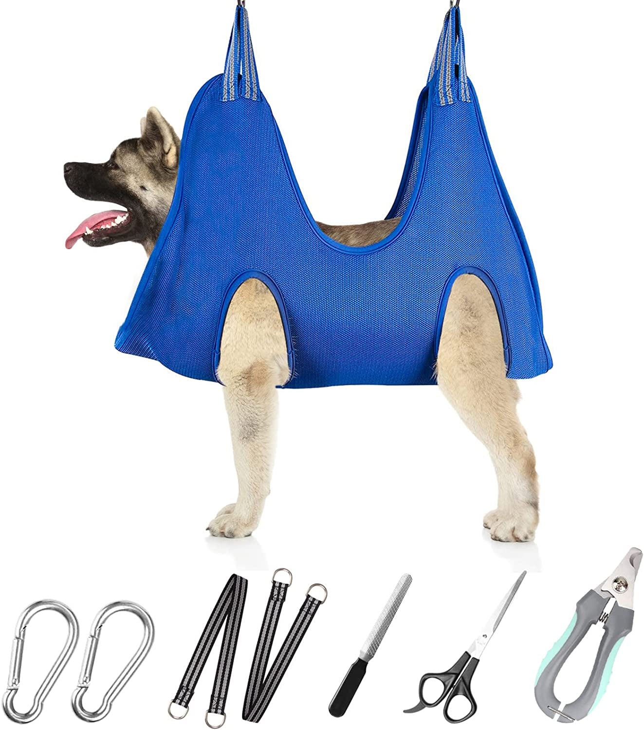 ateson-pet-grooming-hammock-with-nail-clippers-nail-trimmers-grooming-scissors-dog-grooming-harness-for-nail-trimming-pet-grooming-sling-helper