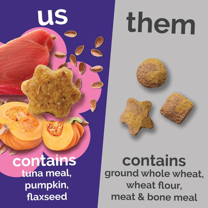 Fruitables Crunchy Cat Treats, Healthy Cat Treats, Tuna & Pumpkin, 2.5Oz | Healthy Cat Treats, Natural Feline Snacks, Protein Rich, Crunchy Biscuits, Indoor Cats, Kitten Rewards, Made in USA4