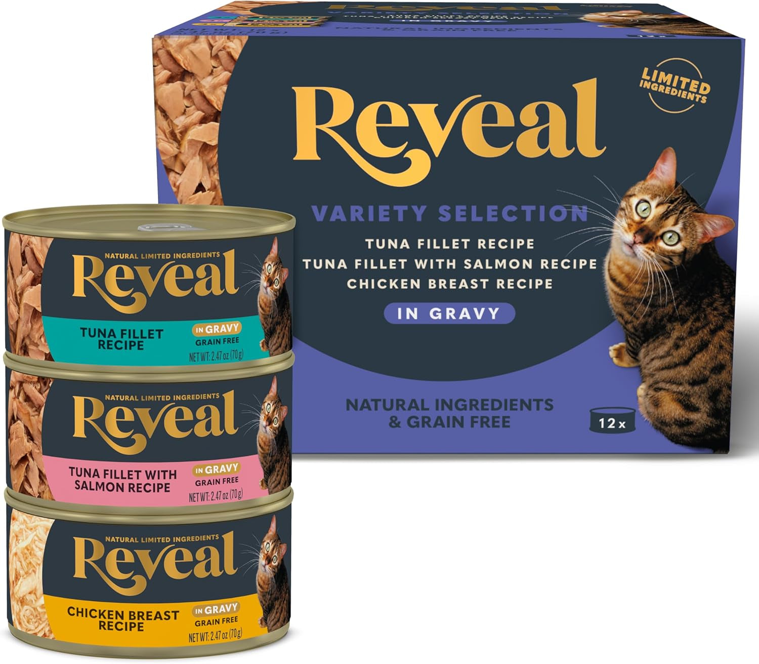 reveal-fish-chicken-variety-in-gravy-wet-cat-food-12-pack-2-47-oz-cans-100-natural-high-quality-protein-limited-ingredient-grain-free-no-fillers-no-artificial-additives-no-by-products