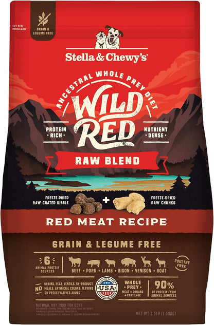 Stella & Chewy'S Wild Red Blend GF Red Meat Dry Dog Food, 3.5 Lb1
