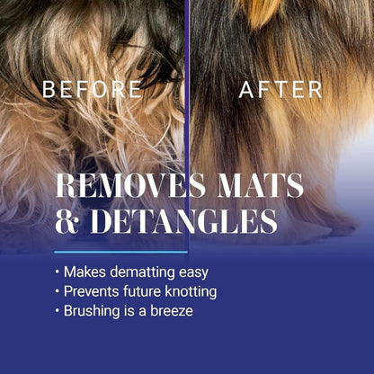 Chris Christensen Ice on Ice Detangler and Finishing Dog Spray, Groom like a Professional, Ready to Use, Helps Brush/Comb Glide through Coat, Conditions, No Residue, All Coat Types, Made in USA, 16 Oz5