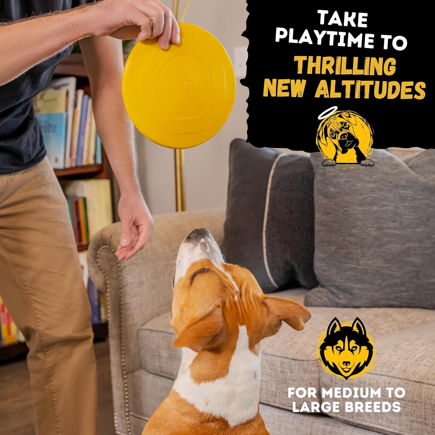 indestructible-dog-disc-lifetime-replacement-medium-large-breed-ultra-durable-for-aggressive-chewers-tough-strong-heavy-duty-natural-rubber-toy-fetch-tug-chew-8in