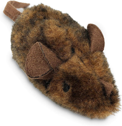 Ourpets Play-N-Squeak Twice the Mice Cat Toy, 2 Piece Set, Catnip Filled | Real Mouse Sound Effect, Electronic Squeaker Inside, Sparks Hunting Instinct, Engaging Design, for Indoor Felines Every Day5