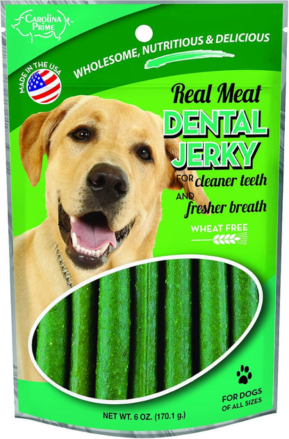 Carolina Prime Pet 40141 Dental Jerky Treat for Dogs ( 1 Pouch), One Size1