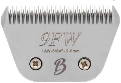 Detachable a Series Wide 30 Blades for Dog Grooming Cuts Length 1/50" - 0.5Mm Japanese Carbonized Steel Wide Grooming Blades Compatible A5 Series Wide Clippers for Dogs(30W)18