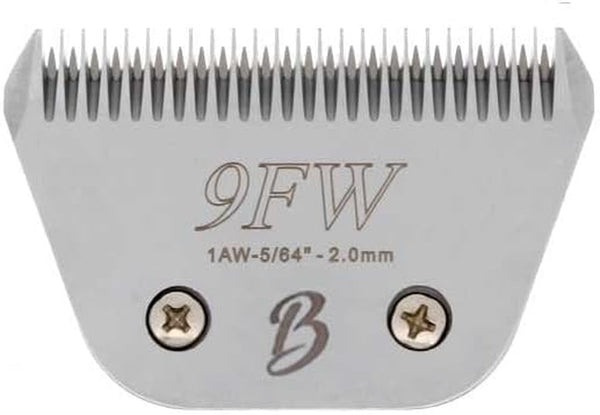 Detachable a Series Wide 30 Blades for Dog Grooming Cuts Length 1/50" - 0.5Mm Japanese Carbonized Steel Wide Grooming Blades Compatible A5 Series Wide Clippers for Dogs(30W)18