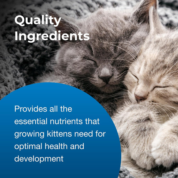 Petag KMR Kitten Milk Replacer Powder - 6 Oz - Powdered Kitten Formula with Prebiotics, Probiotics & Vitamins for Kittens Newborn to Six Weeks Old - Easy to Digest6