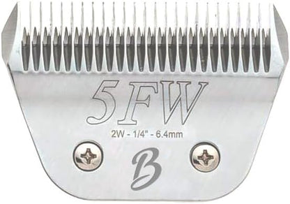 Detachable a Series Wide 30 Blades for Dog Grooming Cuts Length 1/50" - 0.5Mm Japanese Carbonized Steel Wide Grooming Blades Compatible A5 Series Wide Clippers for Dogs(30W)8