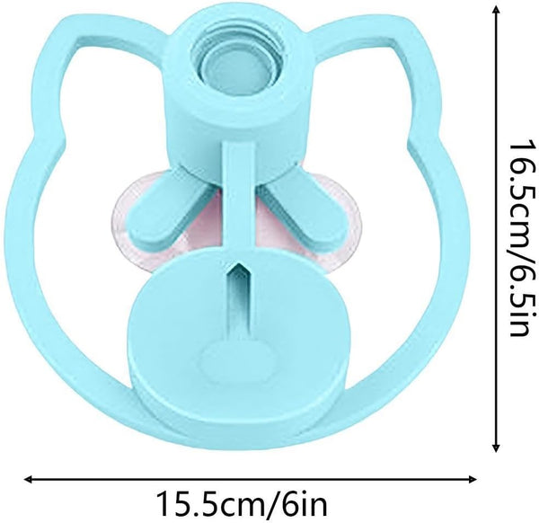 Cat Water Fountain Stand, Cat Water Bottle Dispenser, Automatic Anti-Tipping Pet Supplies, Kitten Wat-Er Bottle Basin Stand, Pet Wate-R Dispenser Station Stands for Puppy Kitten Breed Balcony4