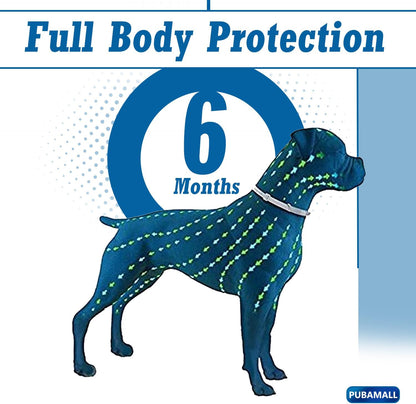Flea Collar for Dogs, 2 Pack Collar for Dogs, 12 Months Protection, Waterproof, Adjustable One Size Fits All, Grey4