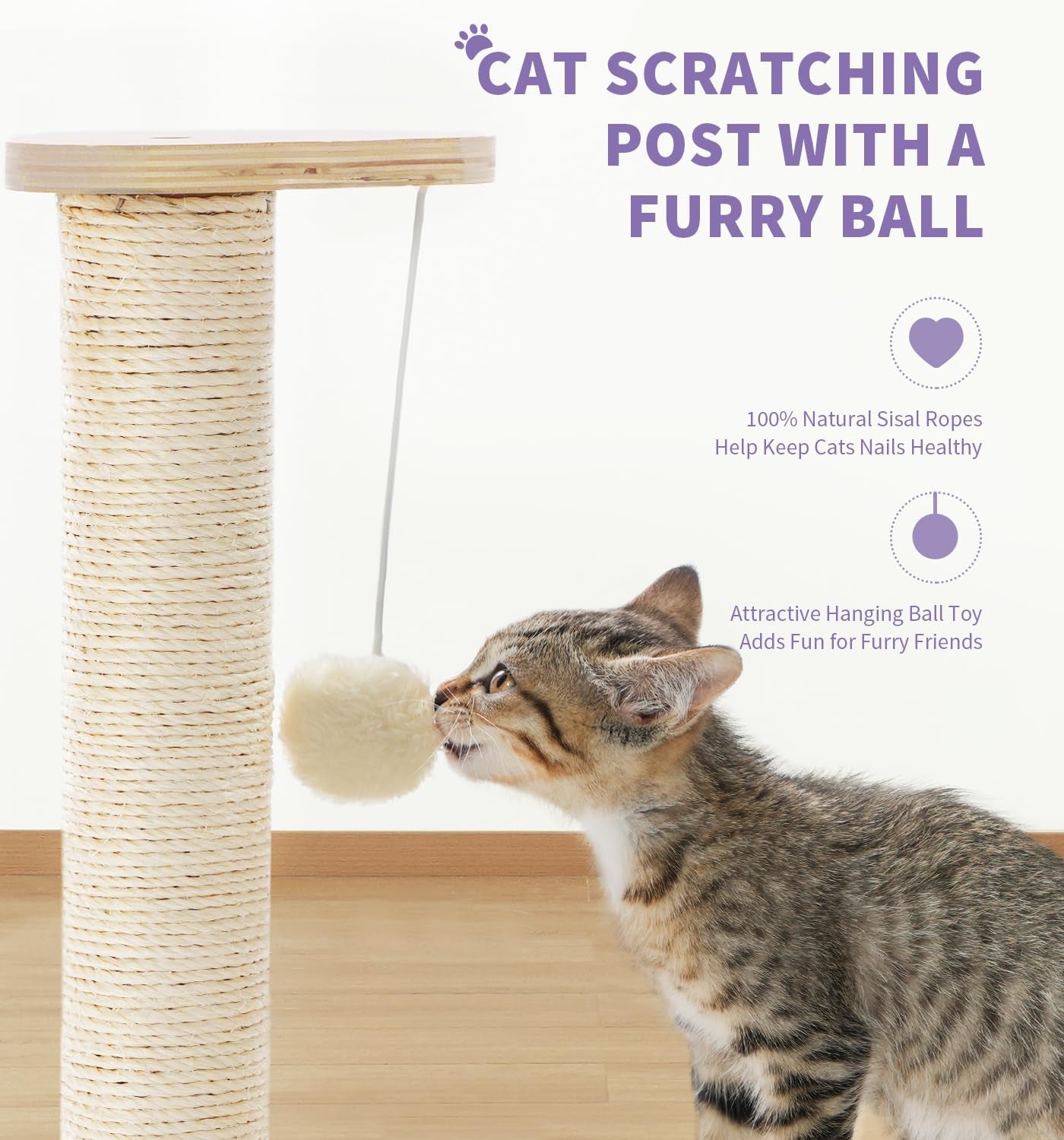 made4pets-kitten-toy-scratching-post-for-indoor-cats-with-ball-track-interactive-cat-scratching-post-with-natural-sisal-rope-rolling-ball-track-and-durable-plywood-base-modern-home-decor