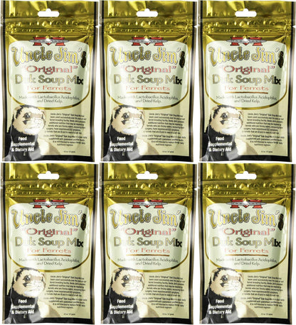 Marshall Uncle Jim'S Original Duk Soup Mix for Ferrets 1.69Lb (6 X 4.5Oz)3