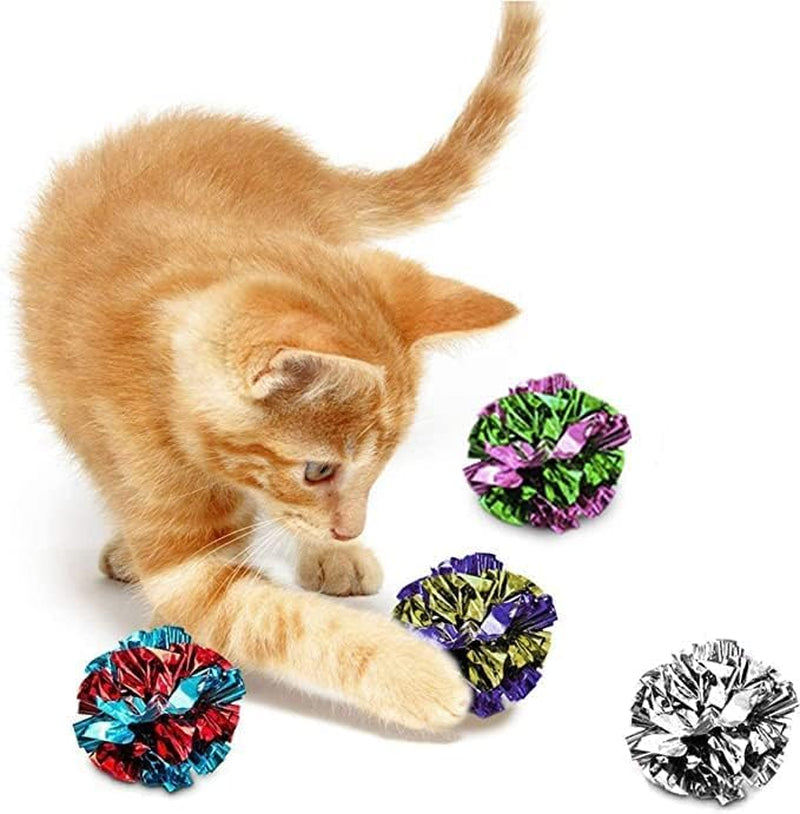 sungrow-cat-crinkle-balls-shiny-mylar-crinkler-stress-relief-toy-for-kittens-interactive-engaging-keeps-grown-up-cats-active-encourages-multi-cat-play-provides-endless-entertainment-6-pcs