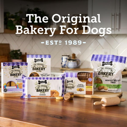 Three Dog Bakery Blueberry Pancake Bites for Dogs - 25 Oz Bag | Soft Baked Training Treats for Dogs - Blueberry Dog Treats6