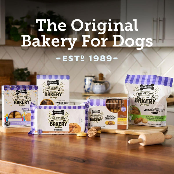 Three Dog Bakery Blueberry Pancake Bites for Dogs - 25 Oz Bag | Soft Baked Training Treats for Dogs - Blueberry Dog Treats6