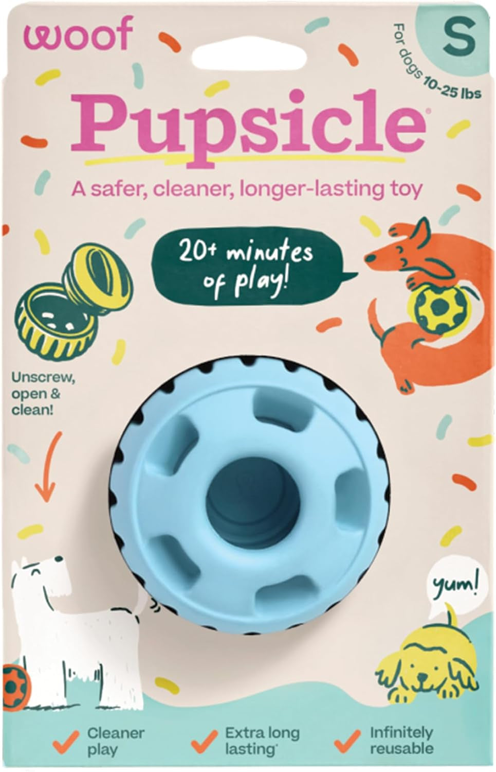 woof-pupsicle-interactive-dog-ball-toy-for-dogs-25-75-lbs-green-long-lasting-enrichment-toy-for-medium-large-dogs-easy-fill-design-low-mess-play-made-of-natural-rubber-easy-to-clean