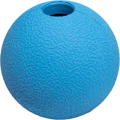 Amazon Basics Interactive Bouncy Durable Rubber Dog Toy Balls, 2.5 Inch, Multi-Color Blue/Orange, Pack of 103