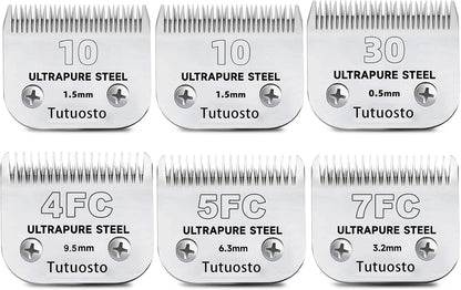 3 Pack 10 Clipper Blade Compatible with Andis, Wahl and Oster Dog Clippers | Detachable Pet Grooming Replacement Blade for Dog Grooming Clippers, Replacement Blades, Compatible Accessory14