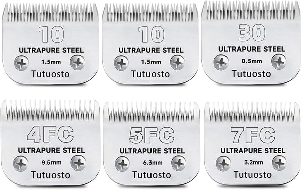 3 Pack 10 Clipper Blade Compatible with Andis, Wahl and Oster Dog Clippers | Detachable Pet Grooming Replacement Blade for Dog Grooming Clippers, Replacement Blades, Compatible Accessory14