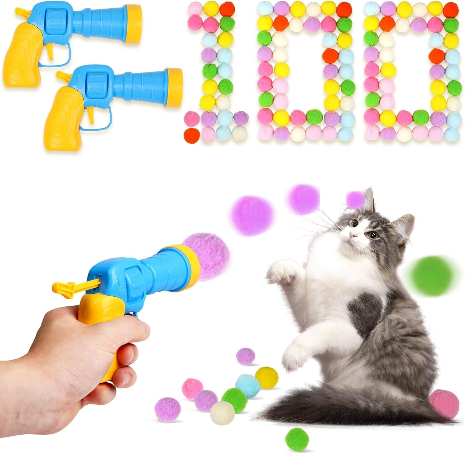 teawoo-50pcs-cat-toys-pom-pom-balls-with-1-launcher-set-interactive-cat-toy-stuff-for-indoor-both-adult-kitten-toys