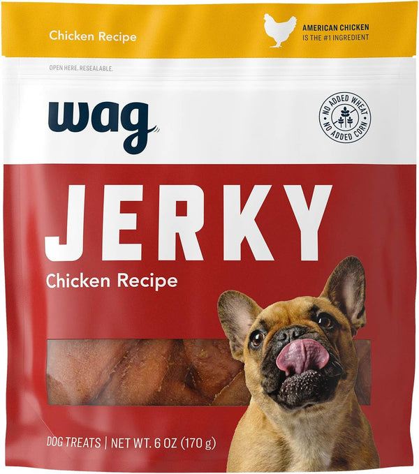 Amazon Brand - Wag Soft & Tender American Jerky Dog Treats – Beef Recipe (24 Oz)17