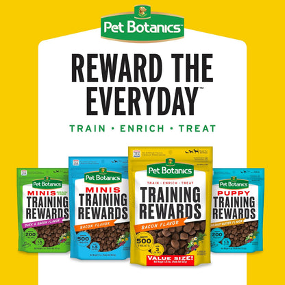 Pet Botanics 20 Oz. Pouch Training Rewards Soft & Chewy, Bacon Flavor, with 500 Treats per Bag, the Choice of Top Trainers7