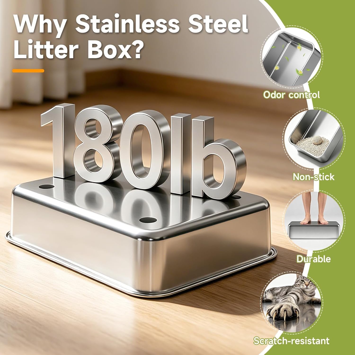 stainless-steel-cat-litter-box-with-lid-xl-metal-high-sided-litter-box-odor-free-open-top-litter-pan-easy-cleaning-anti-urine-leakage-non-stick-includes-scoop-light-grey