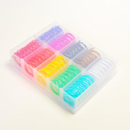 40Pcs 10 Colors Box Stored Springs for Indoor Cats, Cats Coil, Cat Interactive Toys, Cat Swatting Toy, Self-Play Toys, Hunting Toy, Kitten Spring6