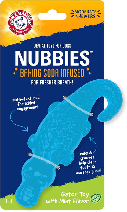 Arm and Hammer Nubbies T-Bone Dental Dog Chew Toy with Peanut Butter Flavor, TPR Nubs Clean Teeth and Gums, Durable Nylon Chew for Aggressive Chewers, Helps Reduce Plaque and Tartar23