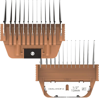 Stainless Steel A5 Wide Guide Comb – Metal Attachment for A5 Wide Blades, Compatible with Wahl KM, Andis, Oster, Heiniger – Smooth & Durable Grooming Guard (6Mm - 1/4")11
