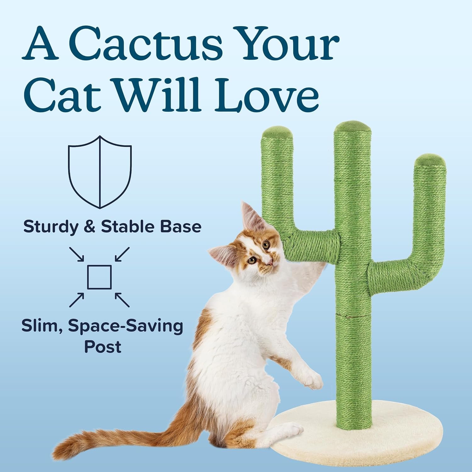 24-tall-cat-scratching-post-vertical-cactus-scratch-post-for-indoor-cats-360-degree-jute-rope-covered-kitten-scratcher-with-3-branches-and-sturdy-base-by-petmaker-green