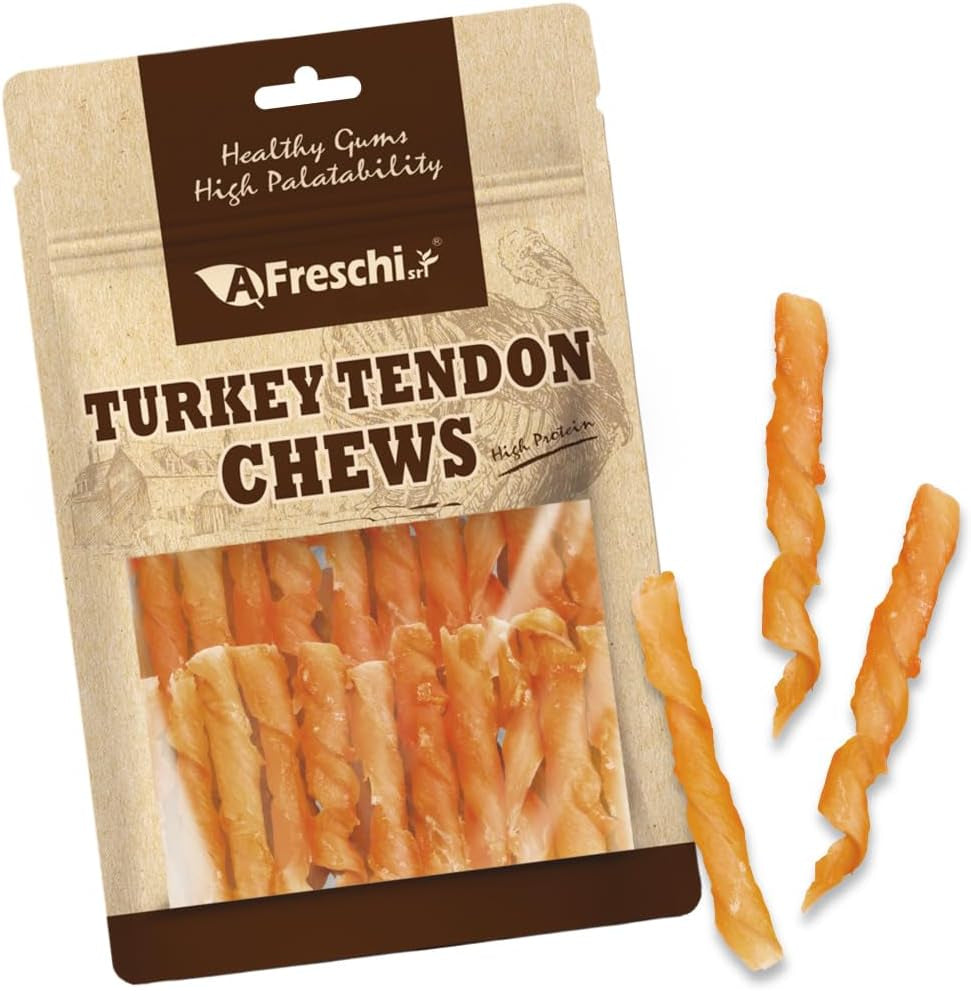 afreschi-turkey-tendons-dog-treats-braided-sticks-3-5-oz-rawhide-free-puppy-chews