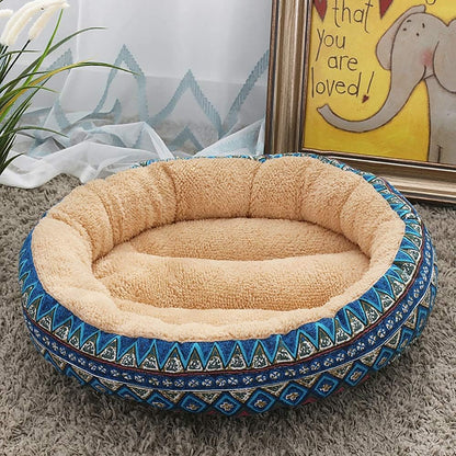 Fashion Pet Supplies Kennel Cat Litter Beige/Blue Small Medium Dog Pet Dog Pad 50 50 14 Cm1