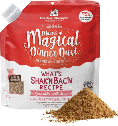 Stella & Chewy'S Freeze-Dried Raw Marie’S Magical Dinner Dust - - Premium Beef Dog Food Topper with Organic Fruits & Vegetables - Perfect for Picky Eaters - 7Oz15