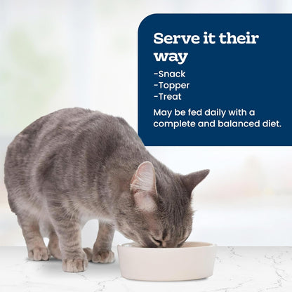 Blue Buffalo Tastefuls Purées Variety Pack Wet Cat Food Complement (Chicken & Tuna) Made with Natural Ingredients, for All Life Stages, 3-Oz. Resealable Pouches (12 Count)8