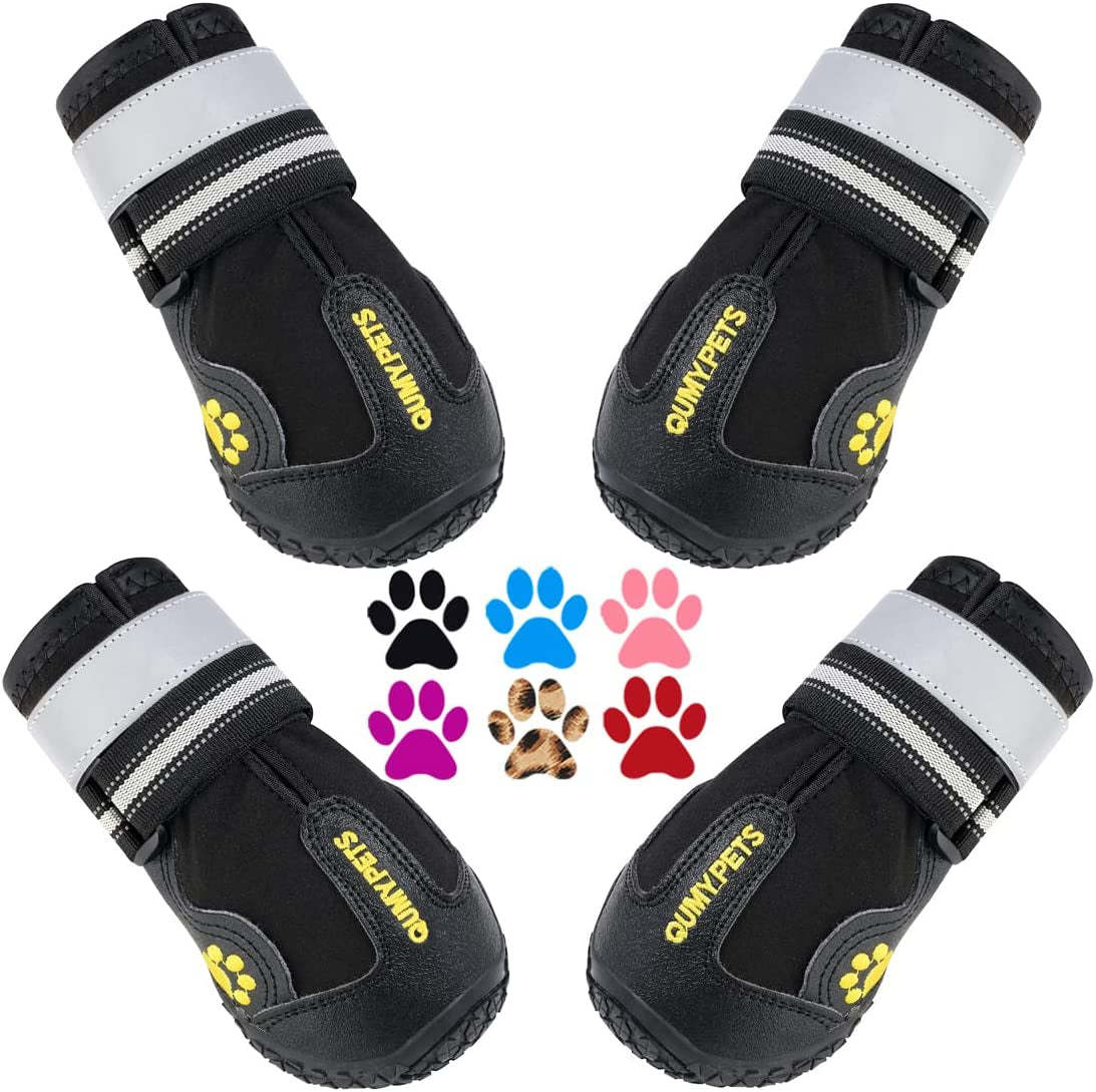 qumy-dog-shoes-for-hot-pavement-dog-snow-boots-paw-protectors-for-winter-dog-booties-medium-large-size-dogs-water-resistant-in-the-rain-outdoor-walking-indoor-hardfloors-skid-resistant-sole-black