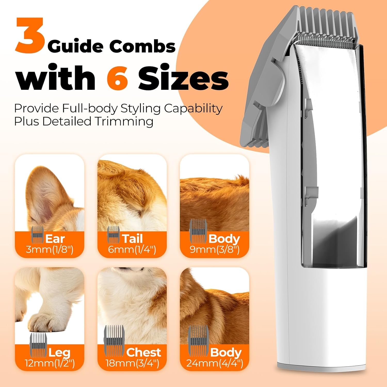 dog-grooming-vacuum-kit-12000pa-pet-hair-vacuum-with-clipper-2l-dust-cup-low-noise-5-in-1-grooming-kit-with-clipper-cleaning-brush-for-home-shedding-and-trimming-pg100