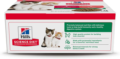 Hill'S Science Diet Kitten Formula Wet Cat Food Variety Pack | #1 Veterinarian Recommended, Liver & Chicken and Minced Salmon, 2.9 Oz. Cans, 12-Pack2