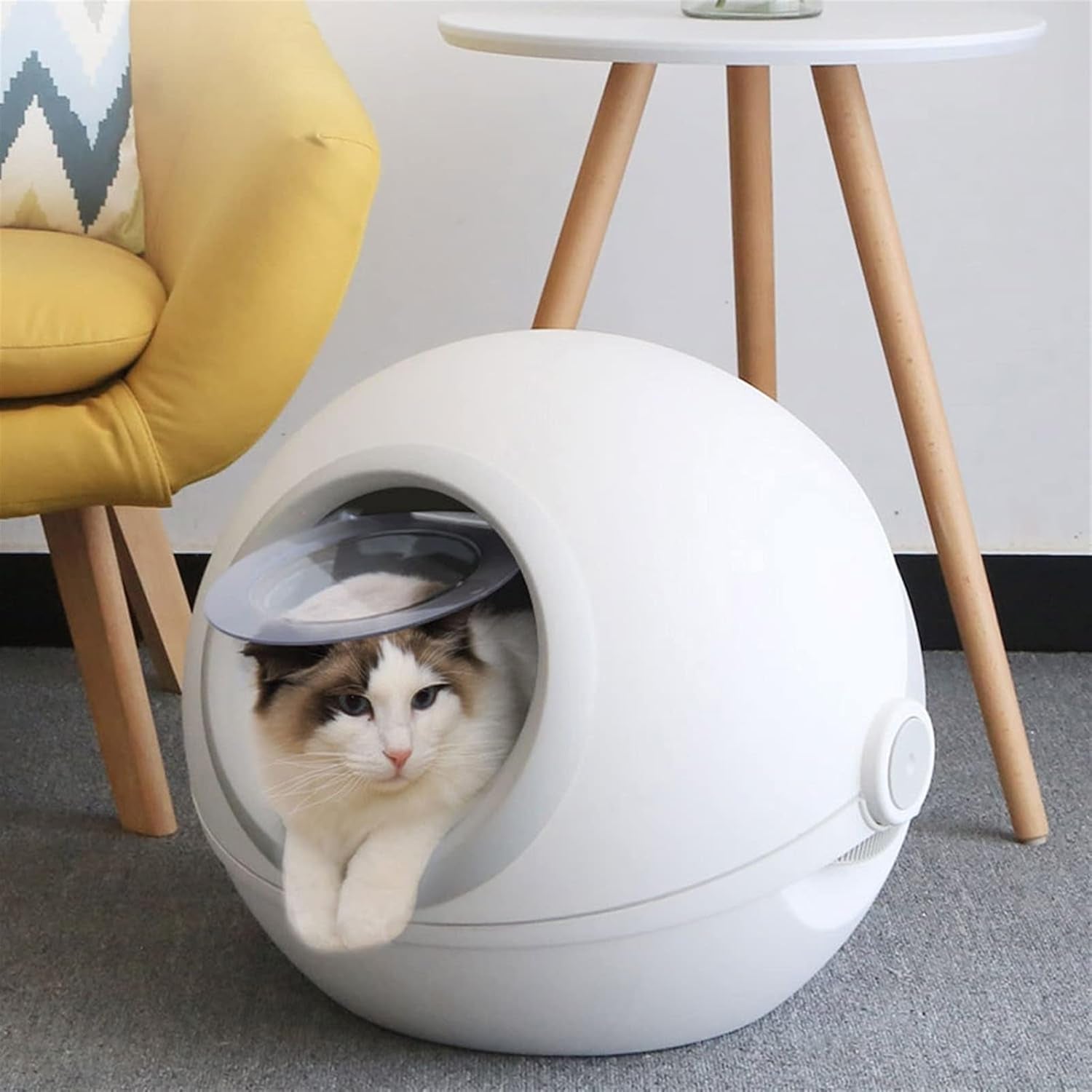 dog-potty-training-toilet-pet-cat-litter-box-tray-fully-enclosed-extra-large-toilet-nesting-training-system-easy-cleaning-filter-pan-waterproof-space-capsulea