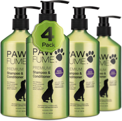 PAWFUME Deshedding Dog Shampoo and Conditioner, Show Dog, 1-Pack – Nourish & Detangle for Silky Soft Coat – Probiotic, Deep-Cleaning, Ph-Balanced Formula – Salon-Quality Shampoo for Dogs19