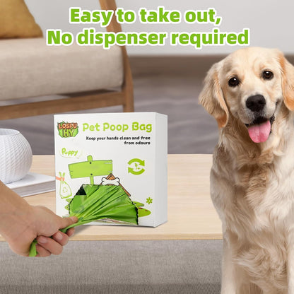 Poop Bags for Dogs, 200 Count Dog Poop Bags with Handles, Extra Thick Strong Leak Proof Doggie Waste Bag for Waste Refuse Cleanup, Outdoor Puppy Walking and Cats Litter3