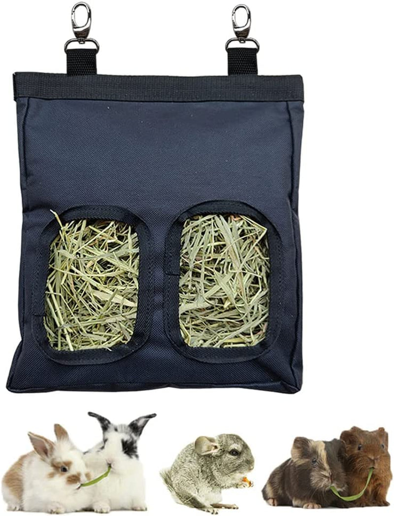 rioussi-guinea-pig-hay-feeder-hanging-rabbit-hay-feeder-bag-blueflower-upgraded-double-layer-fabric-bite-resistant-cleaner-hay-less-mess-small-animal-hay-holder-for-bunnies-chinchillas