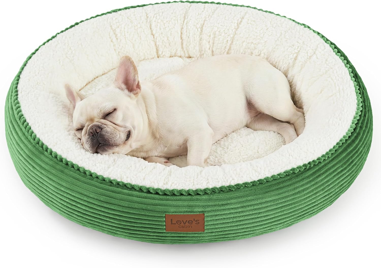 loves-cabin-round-donut-cat-and-dog-cushion-bed-20in-bed-for-cats-or-small-dogs-anti-slip-water-resistant-bottom-super-soft-durable-fabric-pet-beds-washable-luxury-cat-dog-bed-gray