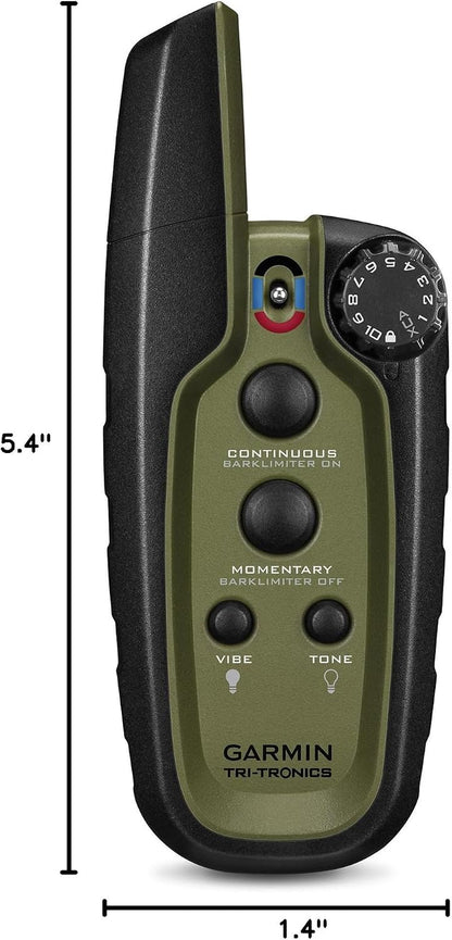 Garmin Sport PRO Bundle, Dog Training Collar and Handheld, 1-Handed Training of up to 3 Dogs, Tone and Vibration | Supports up to 3 Dogs, Tone and Vibration and Cont. and Momentary Stim, Barklimiter, LED, up to 60H5