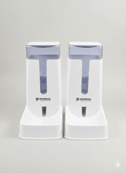 Automatic Pet Feeders Automatic Dog Food and Water Dispenser Water Dispenser for Dogs Gravity Water Dispenser Cat Feeders Automatic Cat Food Dog Water and Food Dispenser Gravity Pet Water Dispenser10