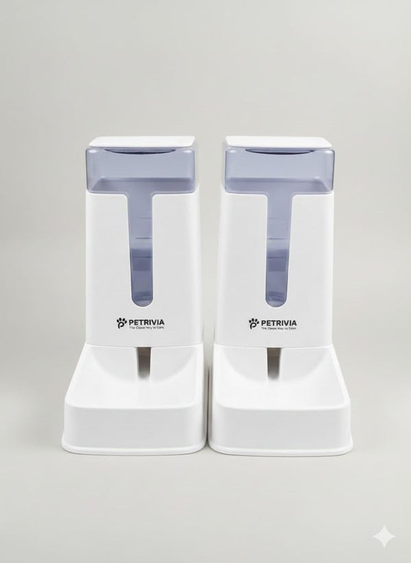 Automatic Pet Feeders Automatic Dog Food and Water Dispenser Water Dispenser for Dogs Gravity Water Dispenser Cat Feeders Automatic Cat Food Dog Water and Food Dispenser Gravity Pet Water Dispenser10