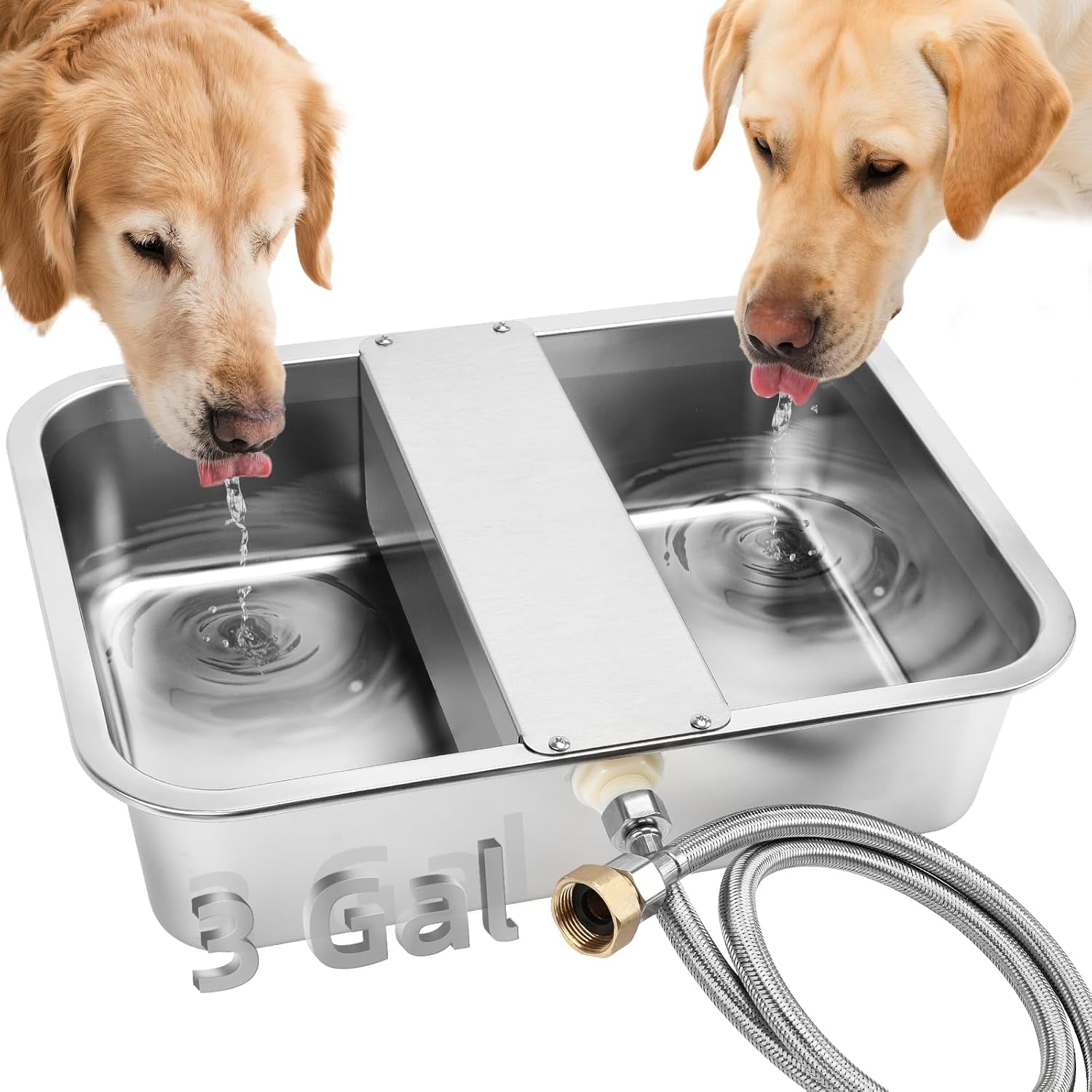 yuepet-3-gallon-automatic-dog-water-bowl-dispenser-for-large-dogs-outdoor-auto-fill-dog-water-bowl-dispenser-stainless-steel-auto-dog-waterer-with-float-valve-extra-large-for-dogs-pets-animals