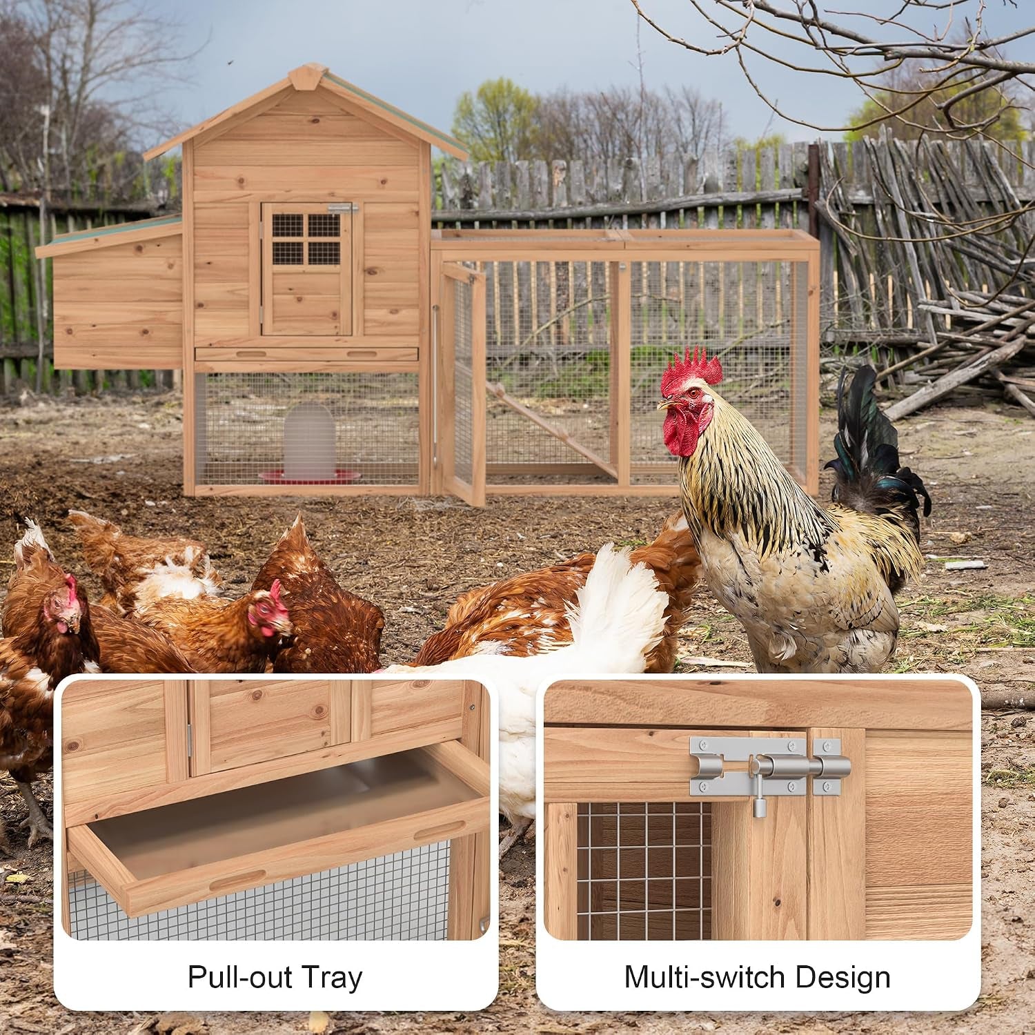 outdoor-chicken-coop-for-2-4-chickens-wooden-hen-house-with-nesting-box-80-poultry-pet-hutch-backyard-run-cage-w-waterproof-asphalt-roof-ramp-perch-and-wire-fence