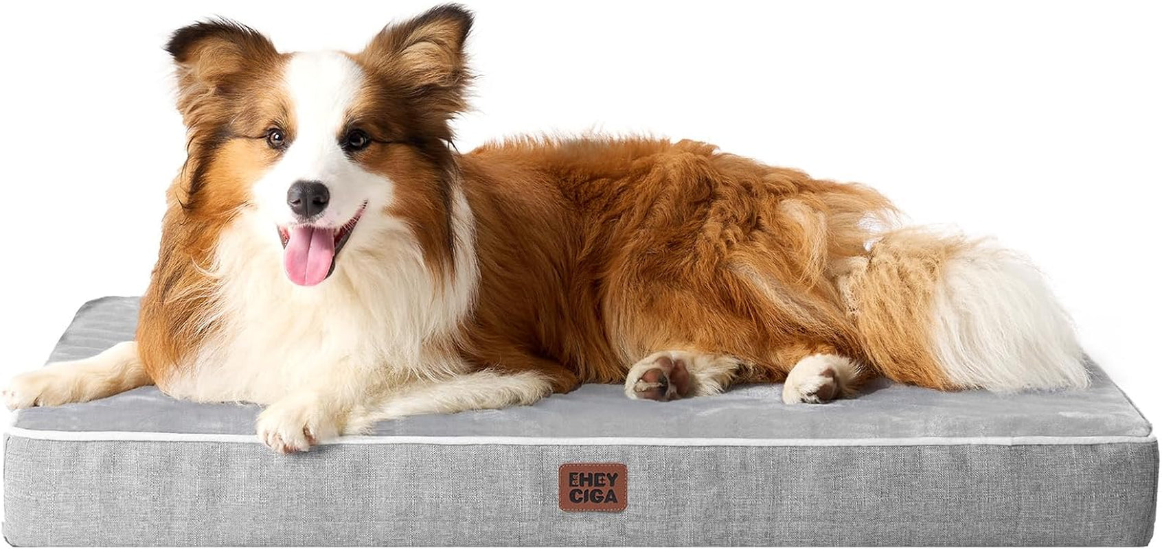 eheyciga-medium-memory-foam-dog-crate-bed-washable-30x20inch-grey-high-density-egg-crate-foam-waterproof-liner-removable-easy-clean-cover-non-slip-bottom-fits-crate-floor-and-sofa